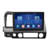 Штатная магнитола Lesko для Honda Civic VIII Рестайлинг 2008-2012 экран 10" 2/32Gb/ 4G/ Wi-Fi Premium GPS