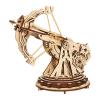 Деревянный 3D конструктор Robotime KW401 Арбалет детский механический пазл