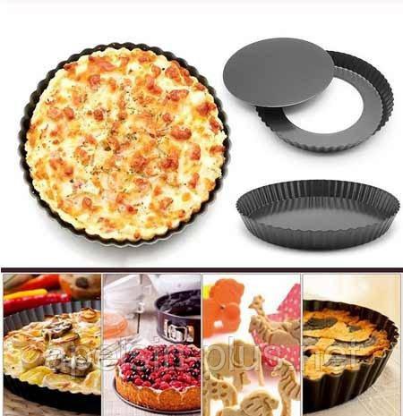 Фото  Форма для выпечки Тарта с выжимным дном диаметр 26 см высота 3 см ОПТ