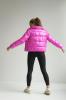  Укорочений пуховик 'Bubble' рожевий Куртки женские в Украине