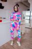Костюм "short" жіночий райдужний