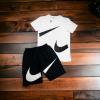  Футболка Nike swoosh біла Мужские майки футболки в Украине