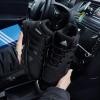  Зимові кросівки Adidas Terrex black orange чорні (хутро) Кроссовки, кеды мужские в Украине