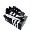 Чоловічі кросівки Adidas Niteball Black White чорні з білим