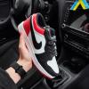  кросівки Nike Air Jordan 1 low Black/White/Red чорні з білим червоним Кроссовки, кеды мужские в Украине