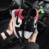  кросівки Nike Air Jordan 1 low Black/White/Red чорні з білим червоним Кроссовки, кеды мужские в Украине