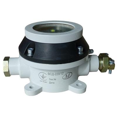 Фото Контрольно-измерительные приборы и автоматика, Клещи, тестеры, мультиметры, указатели напряжения, амперметры, вольтметры, регуляторы, сигнализаторы Светильник взрывозащищенный ВСД-220