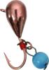 Мормышка вольфрамовая Fishing ROI Капля с ушком и подвеской 5mm E3
