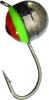 Мормышка вольфрамовая Fishing ROI Полусфера с подмазкой и ушком 5mm W-BN6
