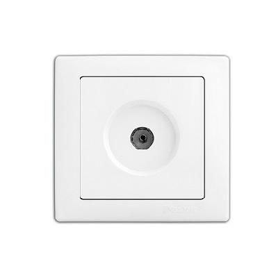 Фото Выключатели, розетки, установочные элементы, Delux выключатели, розетки, диммер Розетка телевизионная Wega-9027