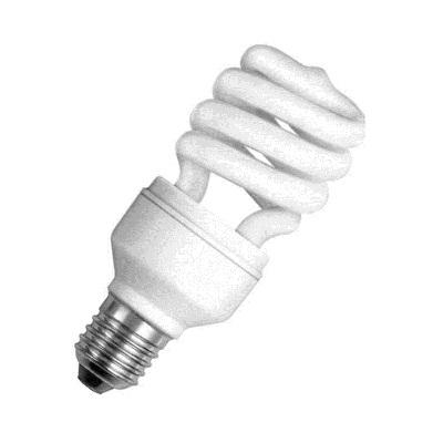 Фото Лампы накаливания, натриевые, галогенные, энергосберегающие, светодиодные, люминесцентные, Лампа энергосберегающая  Лампа энергосберегающая 38 Вт Е27