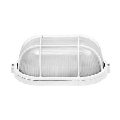 Фото Лампы накаливания, натриевые, галогенные, энергосберегающие, светодиодные, люминесцентные, Светотехника Magnum Светильник (овал) Magnum MIF 022 60W-100W E27 настенный, белый, черный