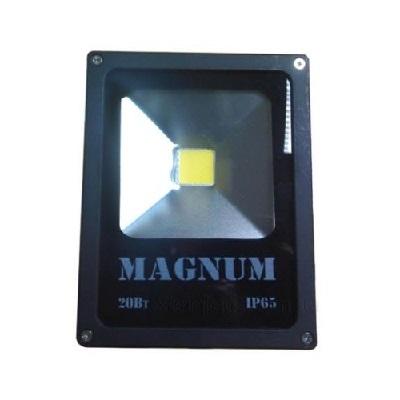 Фото Лампы накаливания, натриевые, галогенные, энергосберегающие, светодиодные, люминесцентные, Светотехника Magnum Светодиодный прожектор Magnum FL 10 LED 20 Вт 220В 4500К IP65