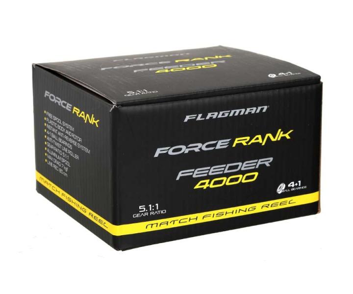Фото Спиннинги,удочки, Спиннинги, Flagman Катушка фидерная Flagman Force Rank Feeder 5000 FS