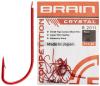 Крючок Brain Crystal B2011 #10 (20 шт/уп) ц:red
