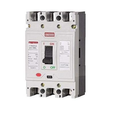 Фото Автоматические выключатели для защиты от перегрузок и короткого замыкания электрической цепи, Автоматический выключатель E.NEXT Автомат e.industrial.ukm.100SL.40 3P 40А 20кА E.NEXT