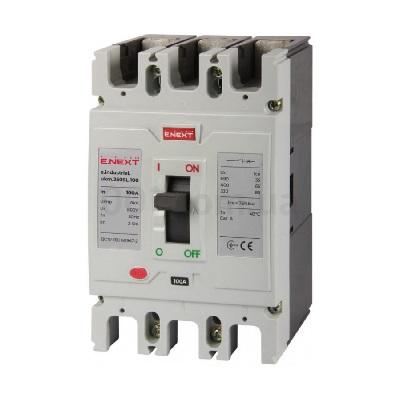 Фото Автоматические выключатели для защиты от перегрузок и короткого замыкания электрической цепи, Автоматический выключатель E.NEXT Автомат e.industrial.ukm.250SL.250 3P 250А 65кА E.NEXT