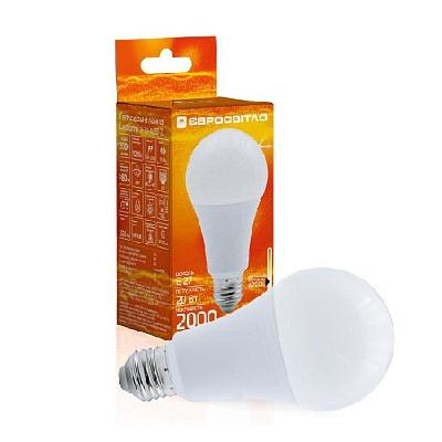 Фото Лампы накаливания, натриевые, галогенные, энергосберегающие, светодиодные, люминесцентные, Лампа светодиодная Светодиодная лампа 20Вт 4200К A-20-4200-27 Е27