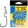 Джиг головка Decoy Violence Jighead SV-38 #4 2.5g (5 шт/уп)