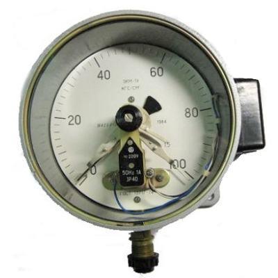 Фото Манометры вакуумные, давления, электроконтактные, Манометр ЭКМ Манометр ЭКВ-1У