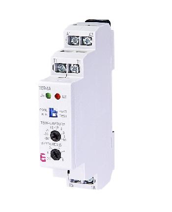 Фото Контрольно-измерительные приборы и автоматика, Клещи, тестеры, мультиметры, указатели напряжения, амперметры, вольтметры, регуляторы, сигнализаторы Реле контроля температуры TER-3A, TER-3B, TER-3C, TER-3D ETI