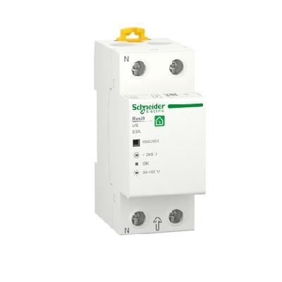 Фото Контрольно-измерительные приборы и автоматика, Клещи, тестеры, мультиметры, указатели напряжения, амперметры, вольтметры, регуляторы, сигнализаторы Реле напряжения Resi9 63A