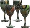 Набор бокалов Riversedge для вина Camo Wine Glasses листья