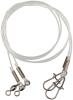 Поводок Savage Gear Regenerator Trace 50cm 0.85mm 20kg Swivel Needle Snap (3 шт/уп.)