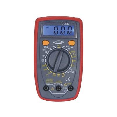 Фото Контрольно-измерительные приборы и автоматика, Клещи, тестеры, мультиметры, указатели напряжения, амперметры, вольтметры, регуляторы, сигнализаторы Цифровой мультиметр DT33B с подсветкой