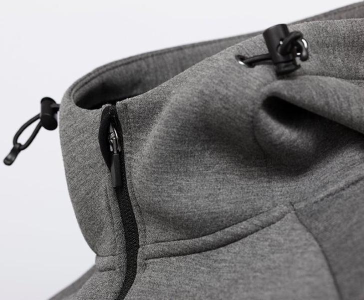 Фото Одежда и снаряжение, Верхняя одежда, Куртки Реглан Savage Gear Tec-Foam Zip Hoodie XL ц:dark grey melange