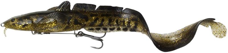Фото  Силикон Savage Gear 3D Burbot Shallow SS 250mm 70.0g Gold Burbot UV (поштучно)