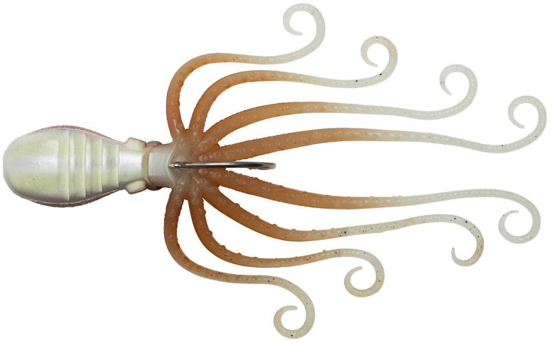 Фото  Силикон Savage Gear 3D Octopus 100mm 35.0g UV Pink/Glow (поштучно)