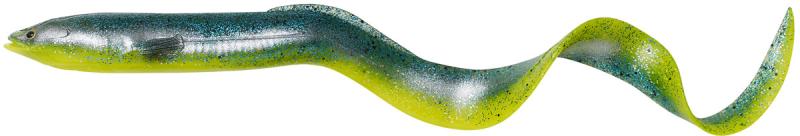 Фото  Силикон Savage Gear 3D Real Eel Loose Body 200mm 27.0g Green Yellow Glitter (поштучно)
