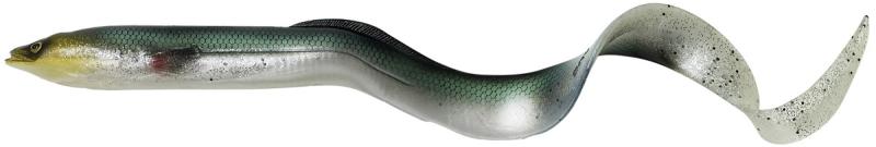 Фото  Силикон Savage Gear 3D Real Eel Loose Body 150mm 12.0g Green Silver (поштучно)