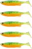 Силикон Savage Gear Fat Minnow T-Tail 105mm 11.0g Firecracker (5 шт/уп)