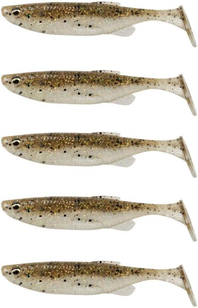 Фото  Силикон Savage Gear Fat Minnow T-Tail 105mm 11.0g Holo Baitfish (5 шт/уп)