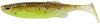 Силикон Savage Gear Fat Minnow T-Tail 75mm 5.0g Green Pearl Yellow (поштучно)