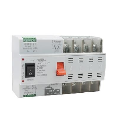 Фото Автоматические выключатели для защиты от перегрузок и короткого замыкания электрической цепи, Автоматический выключатель TosunLux Автоматический переключатель резерва АВР TSMQ1 4п 100А