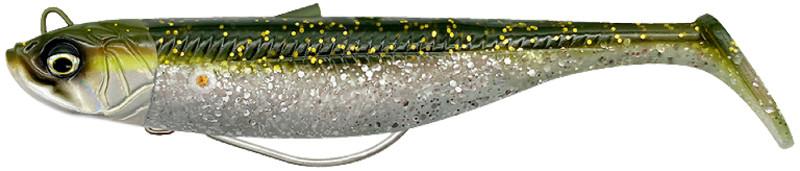 Фото  Силикон Savage Gear Savage Minnow WL 100mm 16.0g Sinking Green Silver (2+1 шт/уп)