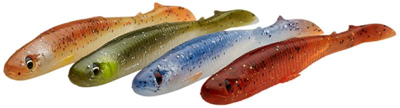 Фото  Силикон Savage Gear Slender Scoop Shad 130mm 12.0g Clear Water Mix (4 шт/уп)
