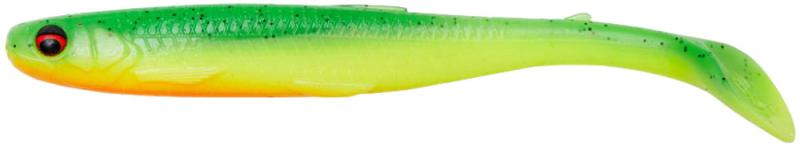 Фото  Силикон Savage Gear Slender Scoop Shad 130mm 12.0g Green Yellow (поштучно)