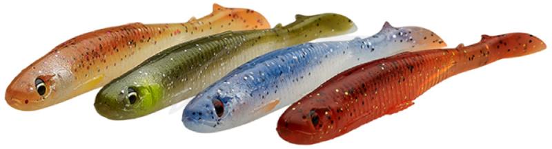 Фото  Силикон Savage Gear Slender Scoop Shad 90mm 4.0g Clear Water Mix (4 шт/уп)
