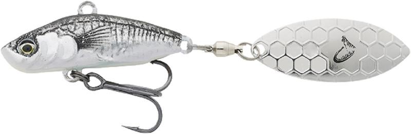 Фото  Тейл-спиннер Savage Gear 3D Sticklebait Tailspin 65mm 9.0g Black Silver