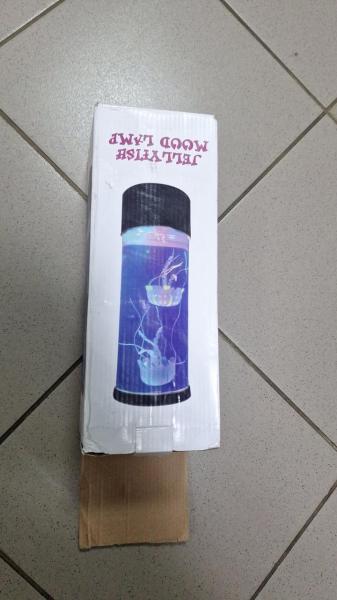 Фото  УЦЕНКА! Ночник LED Jellyfish Mood Lamp 7 режимов аквариумный светильник (Плохая упаковка 3012)