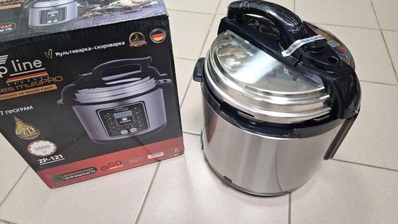 Фото  УЦЕНКА! Мультиварка Zepline ZP-121 3000W 17 программ 7 л (Вмятина на корпусе, плохая упаковка 3016)
