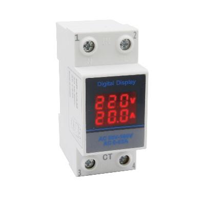 Фото Контрольно-измерительные приборы и автоматика, Клещи, тестеры, мультиметры, указатели напряжения, амперметры, вольтметры, регуляторы, сигнализаторы Мультиметр модульный TDD2 АС50-500В 1-63А