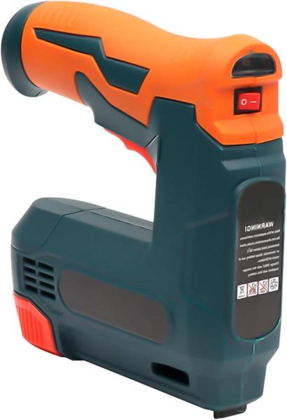 Фото Автотовары, электроинструмент, ручной инструмент Беспроводной гвоздезабиватель-степлер 2-в-1 Cordless Nailer Stapler 21 в 1, аккумуляторный