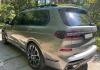  Аренда BMW X7 40D 2024 серый внедорожник с водителем на свадьбу Аренда легковых автомобилей в Украине