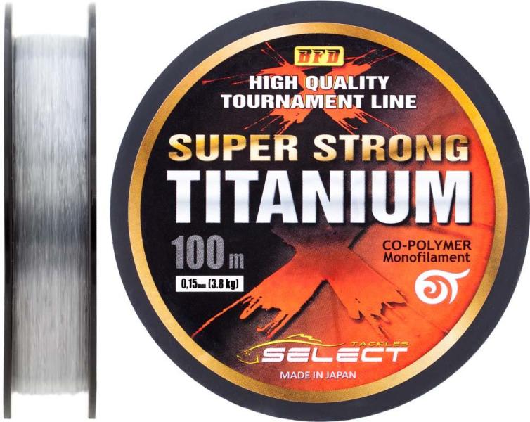Фото  Леска Select Titanium 100m 0.15mm 3.8kg (Steel)