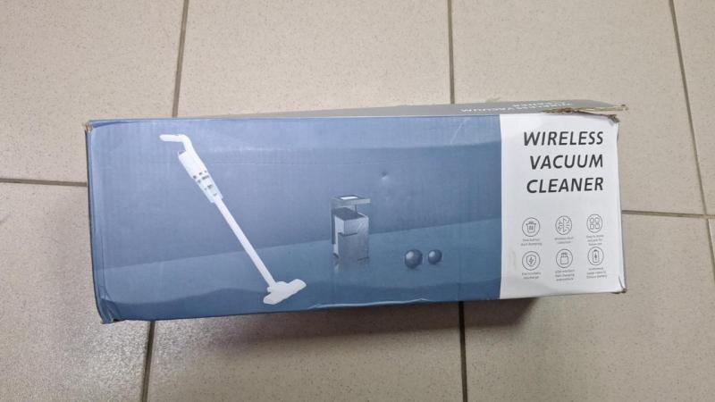 Фото  УЦЕНКА! Аккумуляторный пылесос без мешка Vacuum Cleaner 2000mAh 120 Вт (Плохая упаковка 3115)